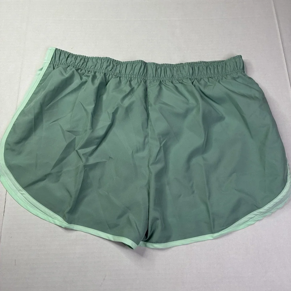 Nike Dri-FIT Running Shorts Women's XL XLarge Green 3 Inseam Lightweight HM6096